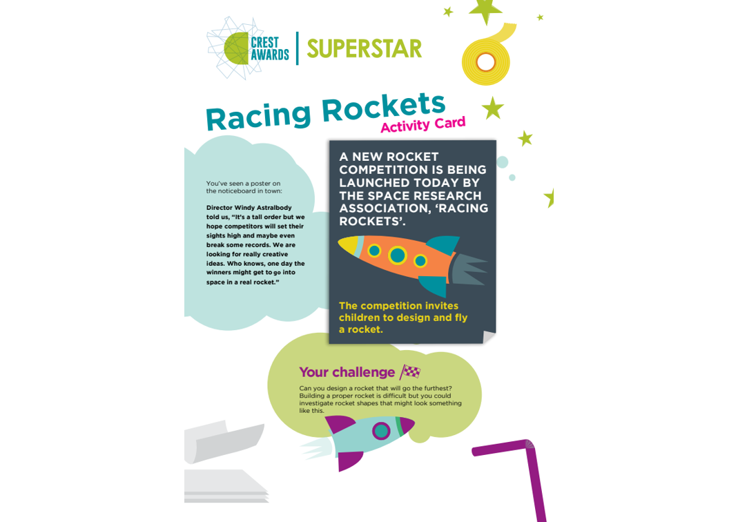 CREST SuperStar Racing Rockets | CREST Awards