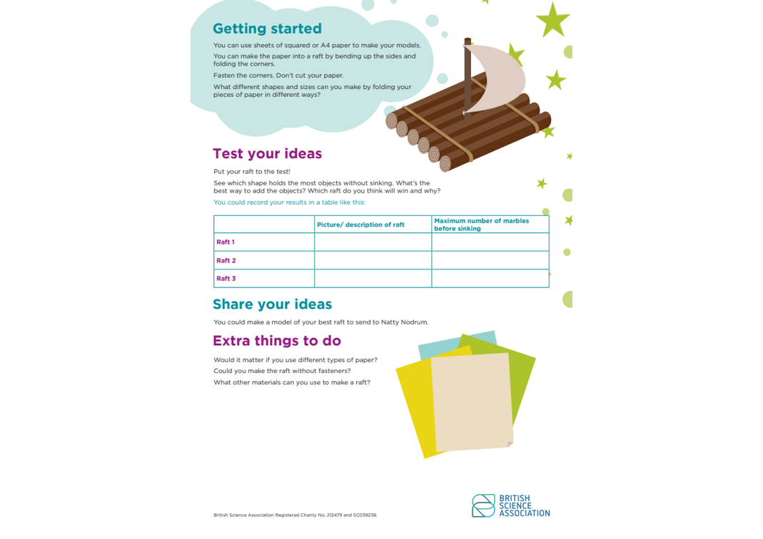 CREST SuperStar Crafty Rafts | CREST Awards