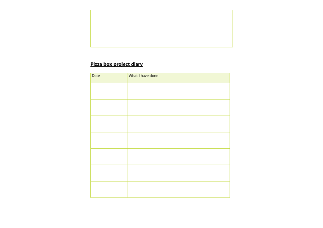 CREST Bronze SEND Design and make a pizza box - student workbook ...