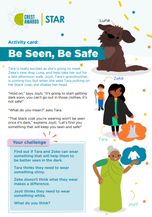 Be Seen Be Safe Cover