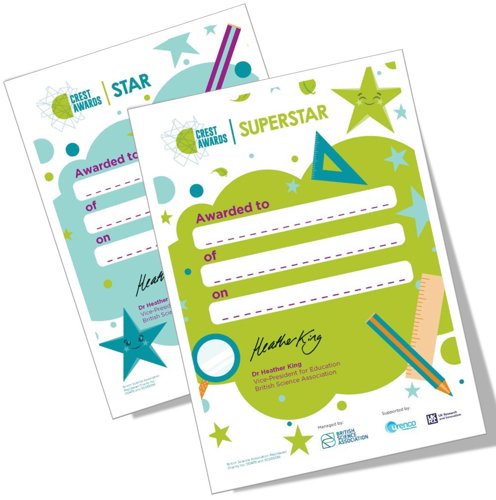 CREST Star and SuperStar certificates