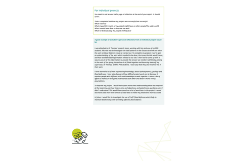Gold Crest Example CREST Gold student guide | CREST Awards