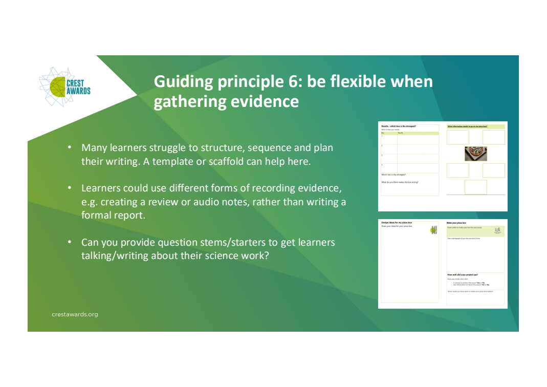 Adapting resources for learners with SEND | CREST Awards