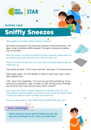 Sniffly Sneezes Cover
