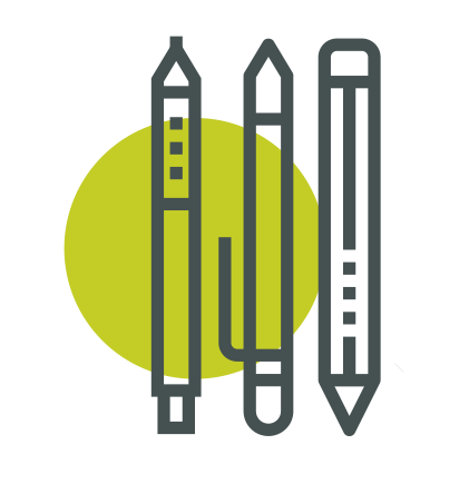 Pens Icons Transparent